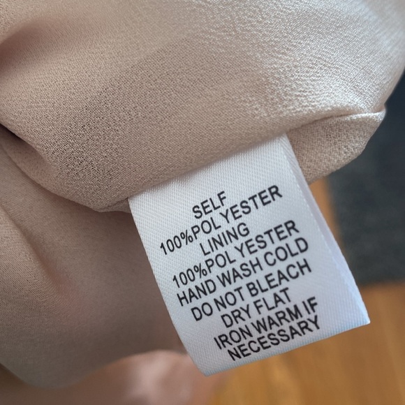 Forever 21 Ivory Gold Mini Dress Size Small - Picture 8 of 10